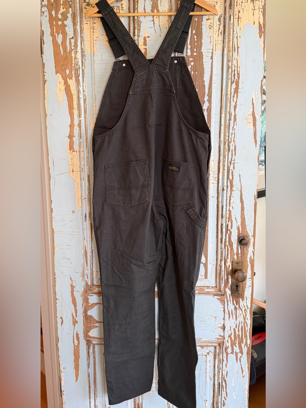 REI Co-op Trailsmith Gray Cargo Overalls - Picture 2 of 7